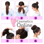 Coc modern din par artificial FQC-2 Brunet Natural Coc modern din par artificial FQC-2 Brunet Natural